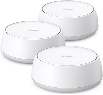 TP-Link Deco BE3600 — многогигабитная Mesh-система Wi-Fi 7 для всего дома, поддержка двухдиапазонного подключения до 3,6 ГГц, беспроводное/проводное соединение, бесшовный роуминг с использованием ИИ, MLO, 4K-QAM, родительский контроль, безопасность IoT в 1000023859