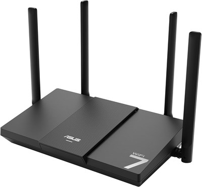 ASUS RT-BE50, расширяемый двухдиапазонный AIMesh-модем Smart AIMesh B3600 (802.11be), один порт 2,5 WAN, три порта 1G, до 3 SSID для IoT-устройств, совместимость с VPN и родительским контролем, черный 1000018539