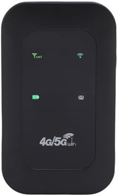 Мобильный Wi-Fi роутер 4G LTE для путешествий, высокоскоростной портативный маршрутизатор 300 Мбит/с, поддержка 10 устройств, слот для SIM-карты, цветной светодиодный дисплей, аккумулятор 2100 мАч для работы в поездках 1000018505