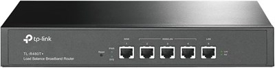 TP-Link SafeStream TL-480T+ — широкополосный маршрутизатор 10/100 для настольного/стоечного монтажа с балансировкой нагрузки, пропускная способность NAT 150 Мбит/с, 30 000 одновременных сессий, VLAN, Multi-NAT, балансировка нагрузки на 4 WAN или автоматич 1000023915