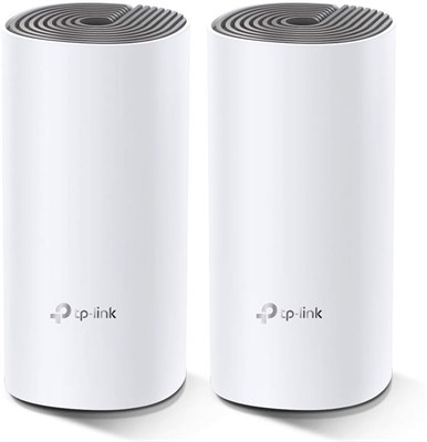 TP-Link DECOE4-2-PACK E4 AC1200 Deco Whole Smart Home Mesh Wi-Fi System Pack 2-Pieces 1000023935