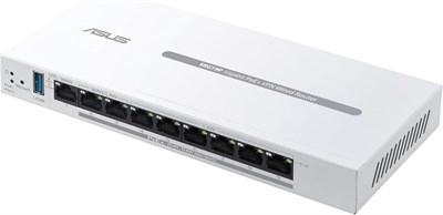 ASUS ExpertWiFi EBG19P Гигабитный PoE+ VPN проводной маршрутизатор, 8 портов PoE+, 123 Вт, до 3 портов WAN Ethernet + 1 USB WAN, идеально подходит для точек доступа, сетевая безопасность коммерческого уровня, простое управление через приложение ExpertWiFi 1000023967
