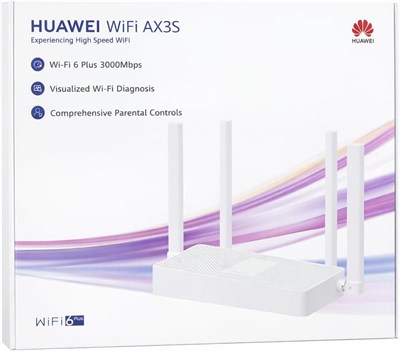 WiFi-роутер AX3S, Wi-Fi 6 Plus 3000 Мбит/с, белый 1000023970