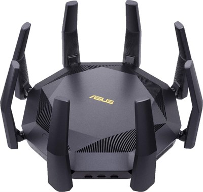 Маршрутизатор ASUS RT-AX89X WiFi 6, двухдиапазонный – 6000 Мбит/с, 8 портов LAN, OFDMA и MU-MIMO, совместимость с AiMesh. 1000023971