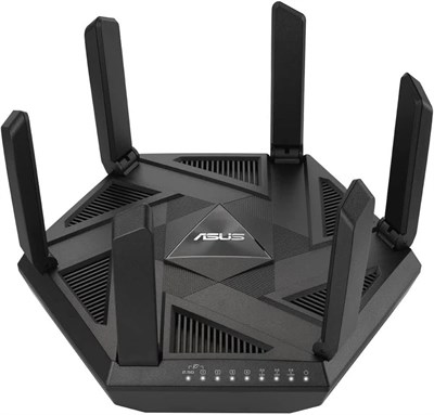 Двухдиапазонный маршрутизатор ASUS RT-AXE7800 WiFi 6E – 7800 Мбит/с, OFDMA и MU-MIMO, совместимость с AiMesh. 1000023980