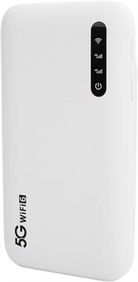 Портативный мобильный хотспот 5G, мобильный Wi-Fi хотспот для путешествий, двухдиапазонное устройство сверхвысокой скорости, Wi-Fi 6 2,4 ГГц, 5,8 ГГц? Длительное время работы от батареи 6100 мАч. 1000018547