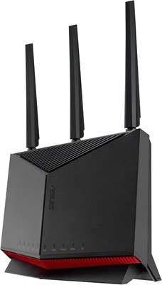 Двухдиапазонный маршрутизатор ASUS BE6800 WiFi 7, поддержка 4096-QAM, многоканальный режим работы (MLO), обнаружение WAN с помощью ИИ, AiMesh, бесплатная сетевая безопасность и комплексные функции VPN, гостевая сеть Pro. 1000023987
