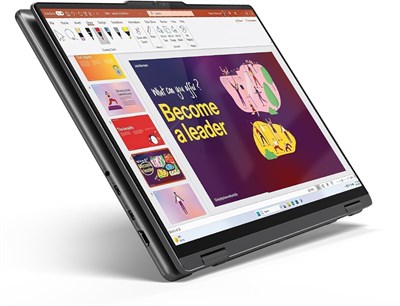 LENOVO YOGA 7I-U7-16" INTEL CORE ULTRA 7 155U 16 ГБ ОЗУ 1 ТБ SSD INTEL GRAPHICS 16" WUXGA IPS TOUCH X360 КЛАВИАТУРА СЧИТЫВАТЕЛЬ ОТПЕЧАТКОВ ПАЛЬЦЕВ WIN 11 HOME STORM GREY 86438