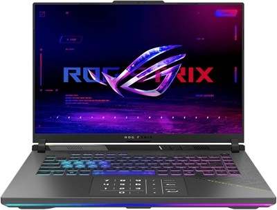 Ноутбук для игр ASUS ROG Strix G16 2025 с обновленными характеристиками: 16-дюймовый FHD+ дисплей с частотой обновления 165 Гц, процессор AMD Ryzen 9 9955HX, 16 ГБ оперативной памяти DDR5, 1 ТБ SSD, видеокарта NVIDIA GeForce RTX 5050 8 ГБ, RGB-подсветка к 1000024487