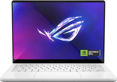 ASUS ROG Zephyrus G14 игровой ноутбук, оснащенный процессором AMD Ryzen 9 HX 370, видеокартой NVIDIA RTX 5060 на 8 ГБ, 32 ГБ оперативной памяти, 1 ТБ SSD, 14,0-дюймовым 3K OLED-дисплеем с частотой обновления 120 Гц, операционной системой Windows 11, плати 1000015347