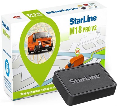 StarLine M18 Pro V2 - это устройство для отслеживания, которое предназначено для использования в автомобиле 1000024541