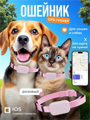 Розовый GPS трекер для устройств с операционной системой iOS 1000024592