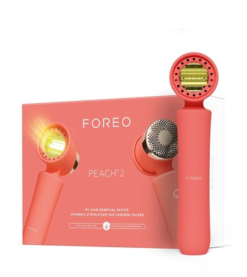 Фотоэпилятор FOREO PEACH 2 предназначен для длительного удаления волос на лице и теле с охлаждающим действием 1000025235
