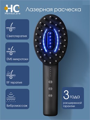 HoneyCare представляет лазерную инфракрасную расческу, которая помогает предотвращать выпадение волос и стимулирует их рост 1000025721