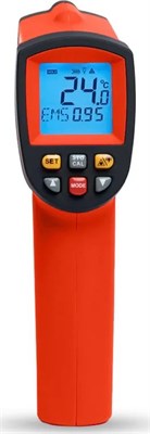 Пирометр ADA TemPro 900 работает с температурами от 50 до 900 градусов по Цельсию и использует инфракрасное излучение 1000025921