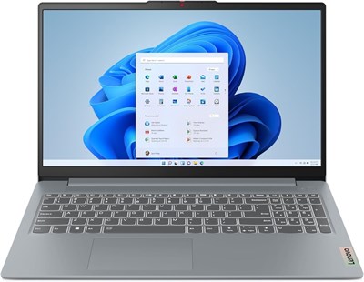 Персональный ноутбук Lenovo IdeaPad Slim 3, 2025 год, 15,6-дюймовый экран 1920x1080, процессор Intel-8 Core i3-N305, 8 ГБ LPDDR5, SSD 128 ГБ, Windows 11 Home, Wi-Fi 6, Bluetooth 5.2, HD-камера 720p, цвет «арктический серый» 1000026298