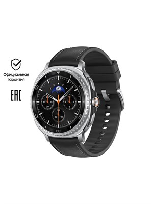 Черный Samsung Galaxy Watch 8 Classic LTE (РСТ) с диаметром 46 мм - это умные часы 1000026322