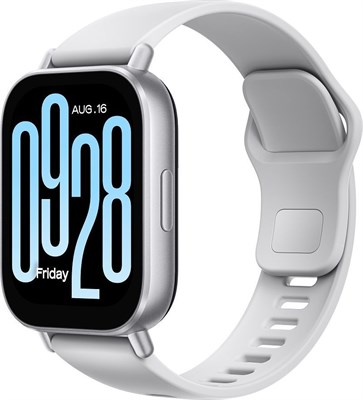 Xiaomi Redmi Watch 5 Active - это умные часы с диаметром 51 мм, окрашенные в серебристый цвет 1000026326