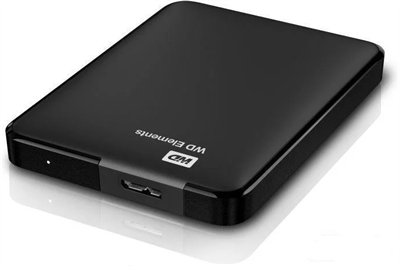 Жесткий диск Western Digital Elements Portable 1Tb USB 3.0 WDBUZG0010BBK-EESN / WDBUZG0010BBK-WESN 2676 - фото 5906