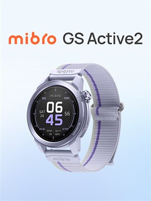 Смарт-часы Mibro GS Active 2 в лиловом цвете с диаметром 46 мм 1000026378