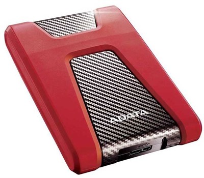 Жесткий диск A-Data DashDrive Durable HD650 1Tb USB 3.0 Red AHD650-1TU31-CRD 2683 - фото 5913