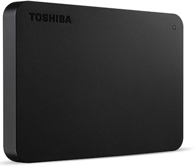 Жесткий диск Toshiba Canvio Basics USB-C 1Tb Black HDTB410EKCAA 2698 - фото 5928