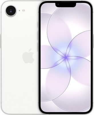 Apple iPhone 17e 256 ГБ: 6,1-дюймовый дисплей Super Retina XDR, процессор A19, время автономной работы в течение всего дня, 48-мегапиксельная камера Fusion; белый цвет. 1000026912