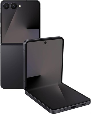 Международная версия Samsung Galaxy Z Flip 7 Dual SIM в цвете Jet Black с объемом памяти 12ГБ и 256ГБ, поддержкой 5G 1000026917