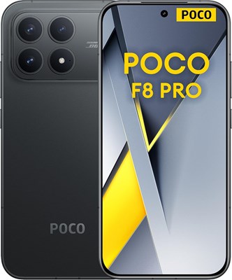 Смартфон Xiaomi F8 Pro 12+512 ГБ, флагманская мобильная платформа Snapdragon 8 Elite, мощный аккумулятор 6210 мАч (типовая емкость), тройная камера 50 Мп с оптической стабилизацией изображения, аудиосистема Bose, черный цвет, одобрено для использования в 1000026998
