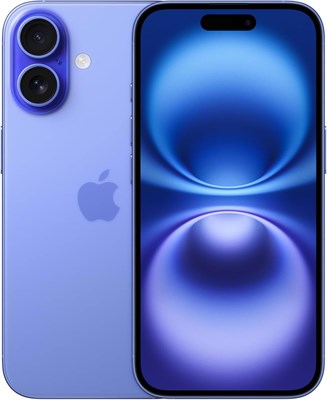 Apple iPhone 16 в цвете ультрамарин с объемом памяти 128 ГБ 1000026999
