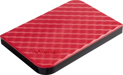 Жесткий диск Verbatim Store n Go New 1000Gb USB 3.0 Red 53203 2712 - фото 5942
