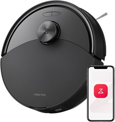Робот-пылесос и швабра Roborock Q10 VF (обновленная версия S8), мощность всасывания 10000 Па HyperForce, двойная система защиты от запутывания, автоматическое поднятие швабры, предотвращение столкновений с препятствиями, управление через приложение, для у 1000027896