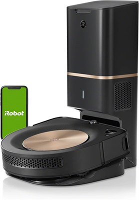 Робот-пылесос iRobot Roomba s9+ с подключением к Wi-Fi, автоматической системой сбора пыли, технологией PerfectEdge, расширенными функциями навигации и планирования маршрута, 2-летней гарантией на робота и 1-летней гарантией на аккумулятор, черный, S95584 1000028026
