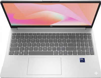Ноутбук HP 15-FD1003NQ с 15,6-дюймовым FHD IPS-экраном, процессором Intel Core Ultra 5-125H, 8 ГБ оперативной памяти DDR5, SSD-накопителем 256 ГБ, интегрированной графикой Intel, английской клавиатурой AZERTY, Windows 11 Home, цвет «натуральный серебристы 1000028227