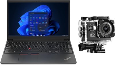 Новейший бизнес-ноутбук Lenovo ThinkPad E16 6-го поколения, 16-дюймовый FHD-дисплей, процессор Core Ultra 5-125u 14-го поколения, 32 ГБ SSD-накопитель (1 ТБ), сканер отпечатков пальцев, Windows 11 Pro, черный, бесплатная HD-экшн-камера 1000028452