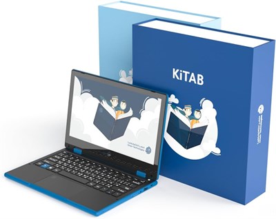 Ноутбук Onsor KiTAB имеет процессор Intel Celeron N4020, 4 ГБ оперативной памяти LPDDR4, 128 ГБ SSD-накопитель, операционную систему Windows 11 Pro и 11,6-дюймовый сенсорный дисплей, окрашенный в небесно-голубой цвет 1000015299