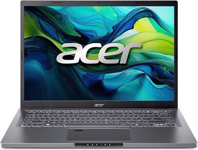 Ноутбук Acer Aspire A14, процессор Intel Core 5-120U 14-го поколения, 10 ядер, до 5 ГГц / 8 ГБ оперативной памяти LPDDR5 / 512 ГБ SSD-накопитель / 4 ГБ видеокарта Nvidia RTX2050 / 14-дюймовый IPS-дисплей WUXGA / Windows 11 / Клавиатура с подсветкой / Скан 1000028455