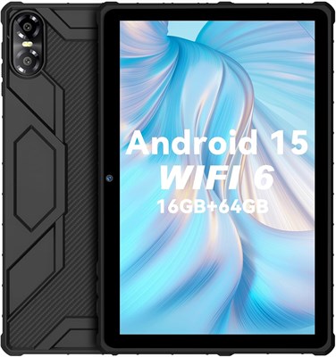 PRITOM планшет с экраном 10 дюймов на операционной системе Android 15 с 16 ГБ оперативной памяти и 64 ГБ встроенной памяти, которую можно расширить до 1024 ГБ. Устройство оснащено восьмиядерным процессором, поддерживает Wi-Fi 5G, имеет двойную камеру, Blu 1000028657
