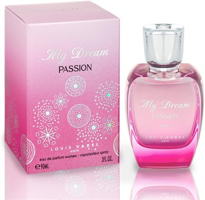 Louis Varel My Dream Passion парфюмированная вода для женщин, 90 мл 1000028866