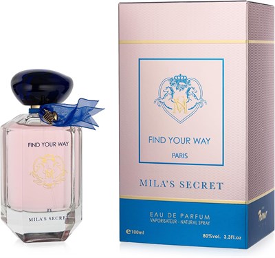 Парфюмерная вода Find Your Way от Mila's Secret, натуральный спрей для женщин, 100 мл 1000029048