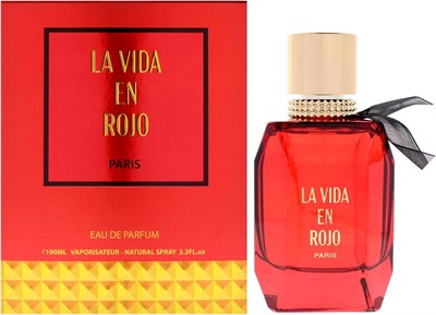 Parour La Vida En Rojo By Lomani Eau De Parfum (Духи) Натуральный спрей-испаритель для женщин 100 мл 1000029064