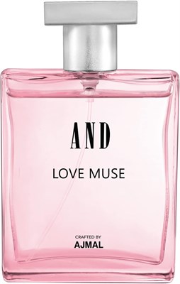 Парфюмерная вода AND Love Muse для женщин | Премиальный, стойкий цветочно-фруктовый аромат для женщин, 100 мл. Создано Аджмалом 1000029306