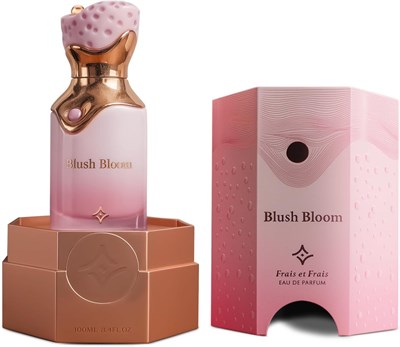 Парфюмерная вода Frais Et Frais Blush Bloom, 100 мл - насыщенный восточный аромат для женщин с нотками персика, иланг-иланга и пачули 1000029483
