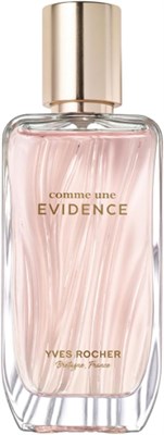 Yves Rocher COMME UNE EVIDENCE Женские духи, 50 мл, Цветочно-шипровый аромат с нотами дамасской розы, бергамота и пачули, Элегантные женские духи с эфирными маслами 1000029579
