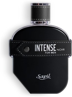 Туалетная вода Sapil Intense Noir для мужчин, 100 мл, доступный по цене парфюм класса люкс, ароматный амбровый аромат с верхними нотами лимона, березы и бермудской капусты, смелый купаж для мужчин 1000029634