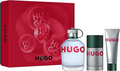 Подарочный набор HUGO Man: туалетная вода, дезодорант-стик и гель для душа для мужчин 1000029685