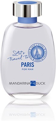 Туалетная вода Mandarina Duck Let's Travel to Paris, спрей, 95 мл, для мужчин 1000029735