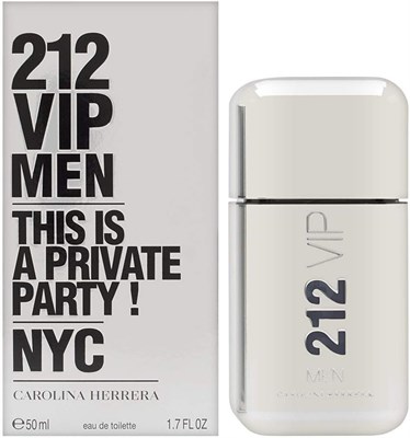 Туалетная вода-спрей CAROLINA HERRERA 212 Vip для мужчин, 1,7 унции 1000029771