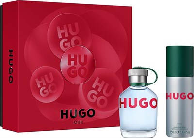 Подарочный набор HUGO Man: туалетная вода и дезодорант-спрей для мужчин 1000029785
