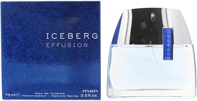 Iceberg Effusion от Iceberg, 2,5 унции, туалетная вода-спрей для мужчин 1000029814